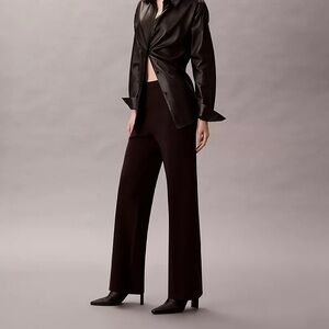 Calvin Klein Black Trousers (Size 6)